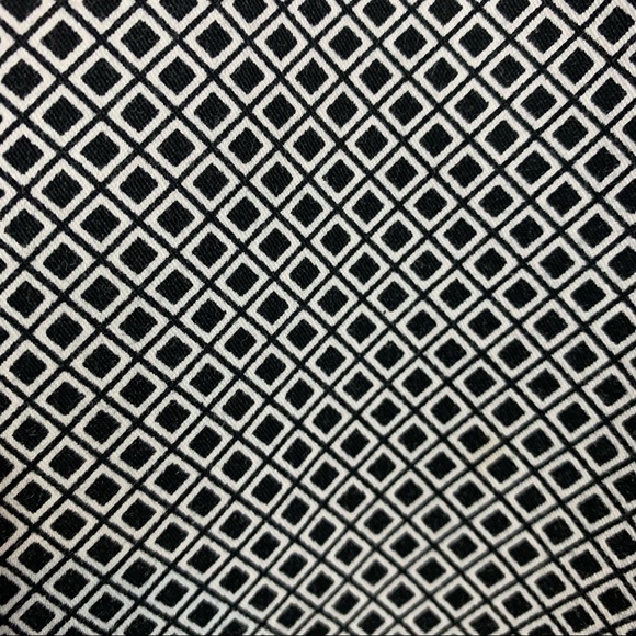 East 5th Black Geometric Print Wide Leg Crop Pants - Picture 7 of 12